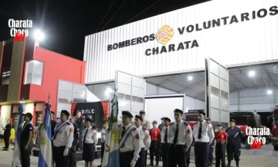 Charata se reunió para celebrar el 10° aniversario de la Asociación Civil Bomberos Voluntarios