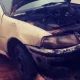 Un auto se incendió cerca del hospital de Charata: el conductor sería de Corzuela