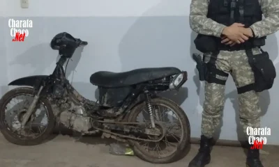 Interceptan motocicleta con pedido de secuestro en Barrio Municipal de Charata