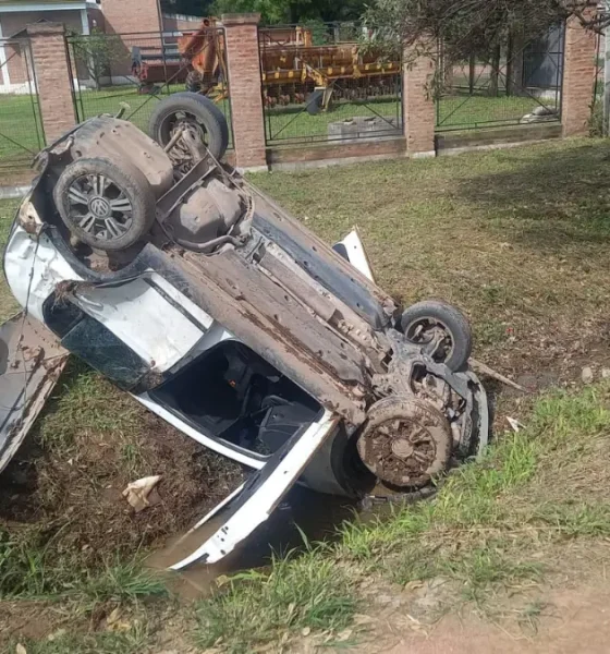 Accidente de tránsito en Ruta 89 y Güemes de Charata: Dos vehículos involucrados