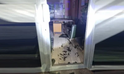 Violentó la puerta de acceso de una vivienda para robar, pero lo sorprendió la Policía