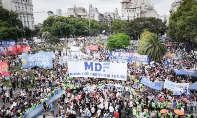 Huelga contra la reforma laboral de Milei