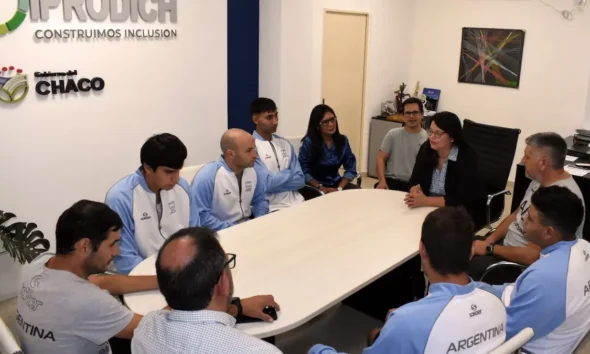 Los Murciélagos Chaco concentración deporte paralímpico