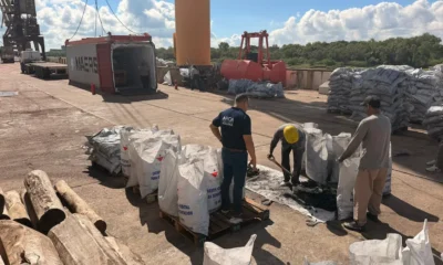 Puerto Barranqueras exporta carbón vegetal a Barcelona