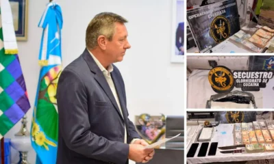 Rach agradece a la División Drogas Charata por operativo