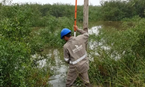 SECHEEP emergencia eléctrica Chaco: tornado y torres caídas