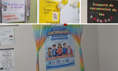 Semana Vacunación Américas en Charata: Hospital EV de Llamas