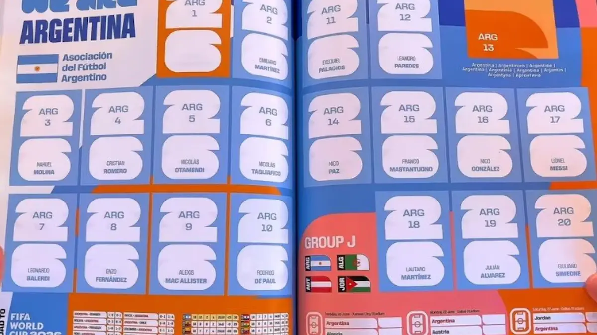 Álbum Mundial 2026: precio y ausencias