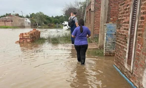 Salud Castelli: operativo sanitario en seis centros evacuados