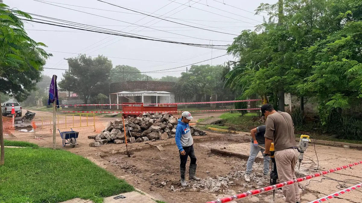 Bacheo Charata 2026: trabajos en Castelli y cortes de calles