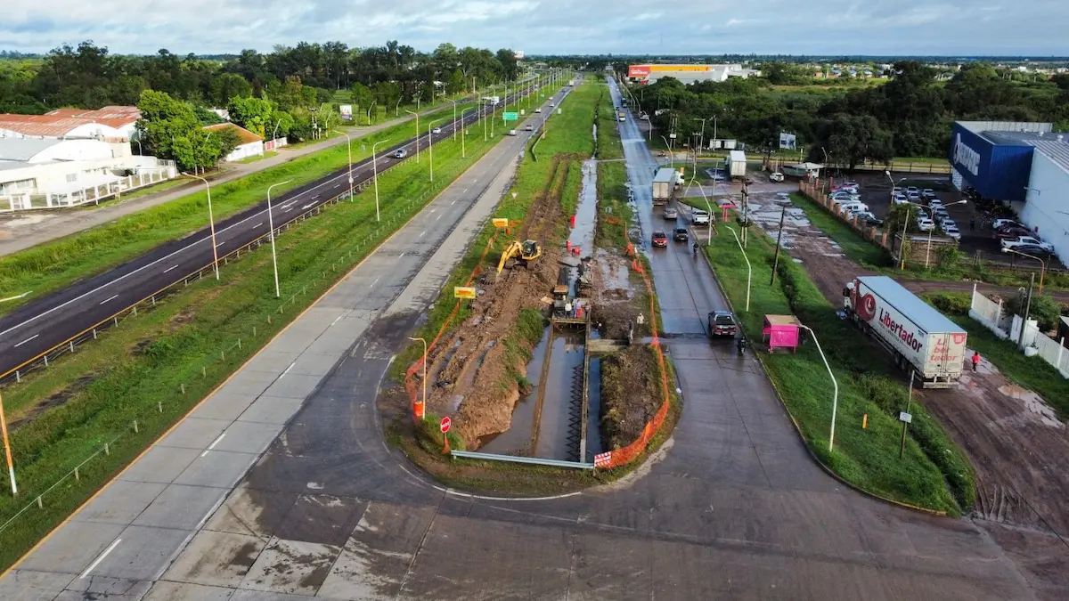 Desagües pluviales Resistencia: obra en zona norte avanza