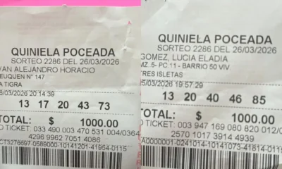 ganadoras de la quiniela poceada chaqueña