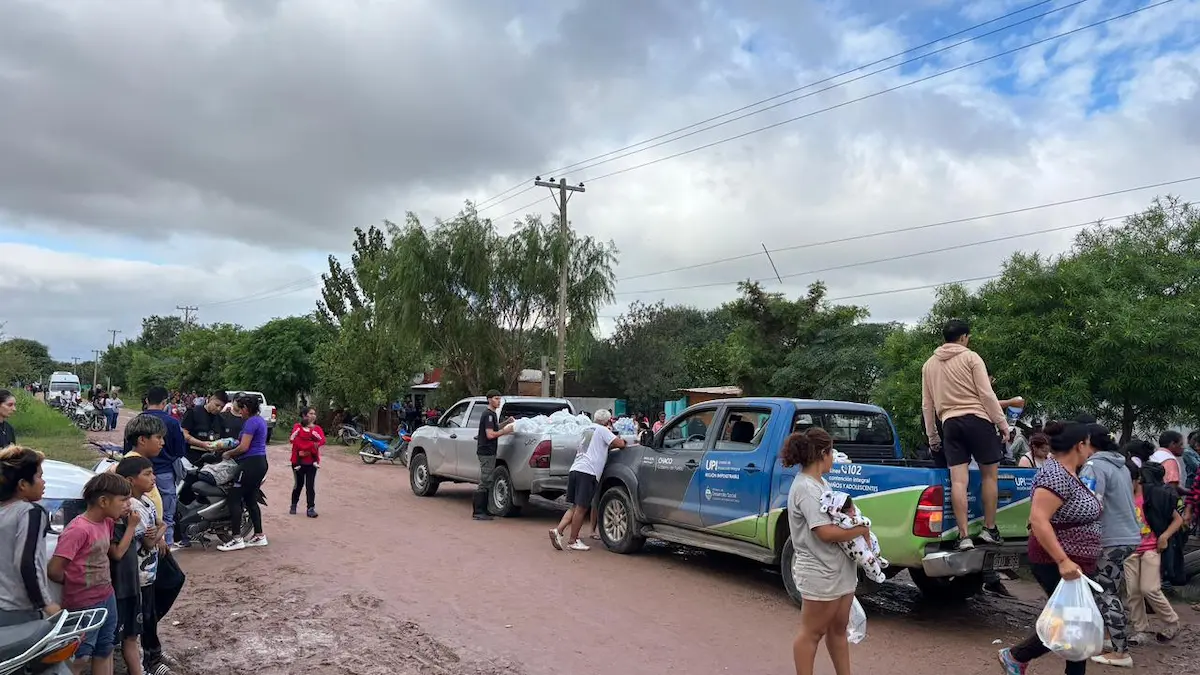 Operativo lluvias Chaco: El gobierno recorre zonas afectadas