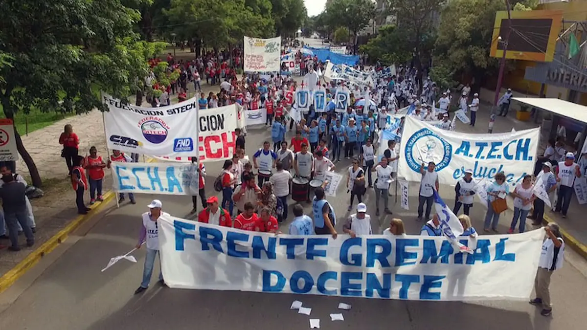 concentración docente en Chaco