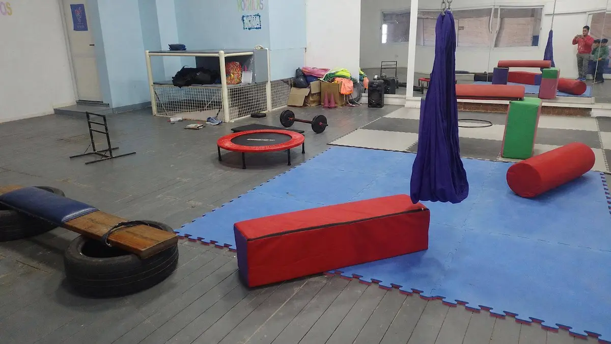 Psicomotricidad autismo Charata: Movitea en el Club Hércules