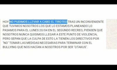Amenaza tiroteo escuela Charata: Cibercrimen rastreó perfil