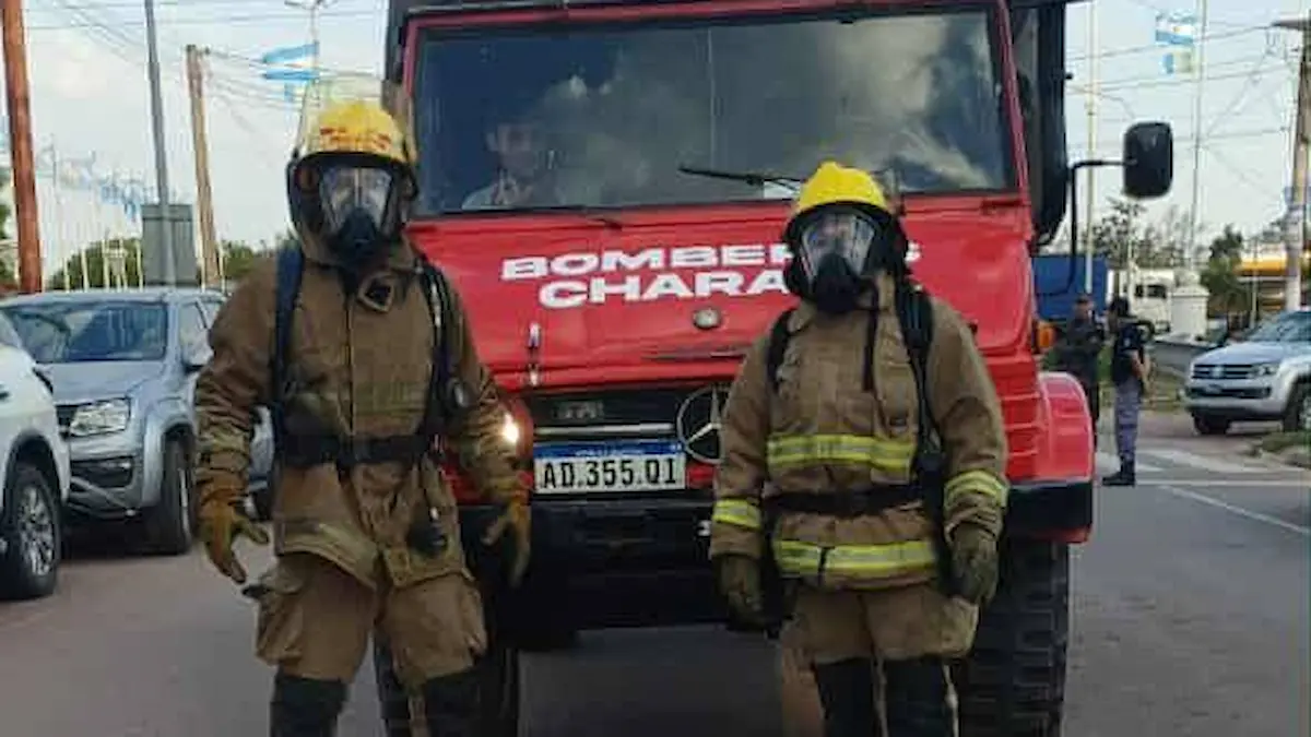 Bomberos Charata y lengua de señas: la capacitación