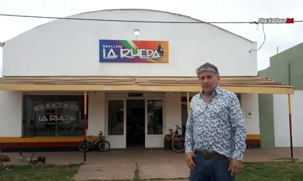 Día del Bicicletero en Charata 2026: David Colombo y la historia de "La Rueda"