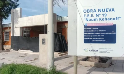 Escuela Especial Charata nuevo edificio: Naum Kohanoff