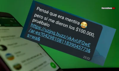 Estafa por WhatsApp en Charata: no hagas clic en el link