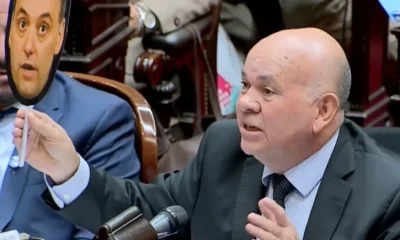 Careta de Adorni en el Congreso: por qué la llevó Leiva