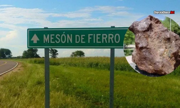 Mesón de Fierro patrimonio Chaco: el proyecto de Chomiak