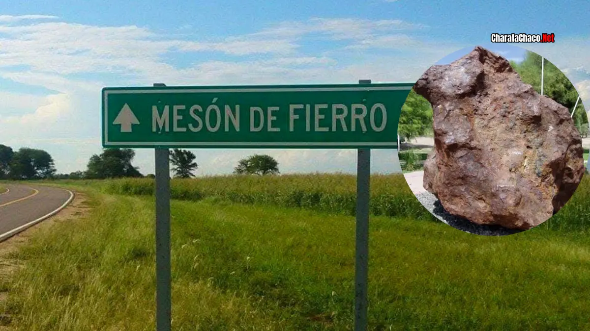 Mesón de Fierro patrimonio Chaco: el proyecto de Chomiak