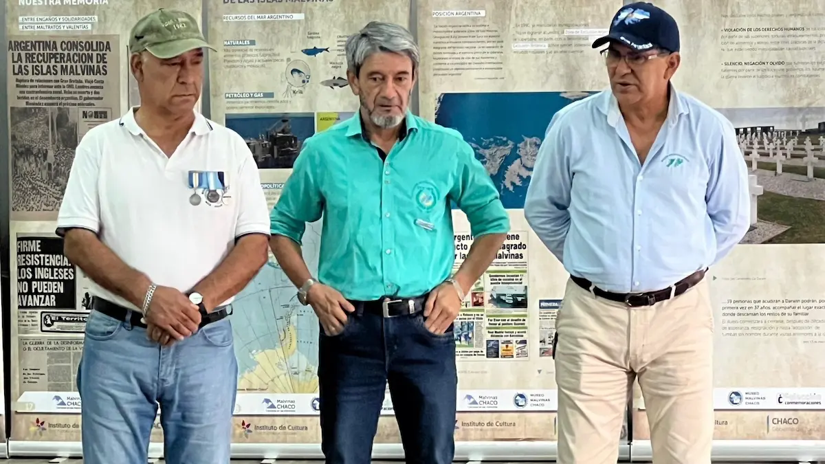Museo Malvinas Chaco en Charata: veteranos y memoria viva