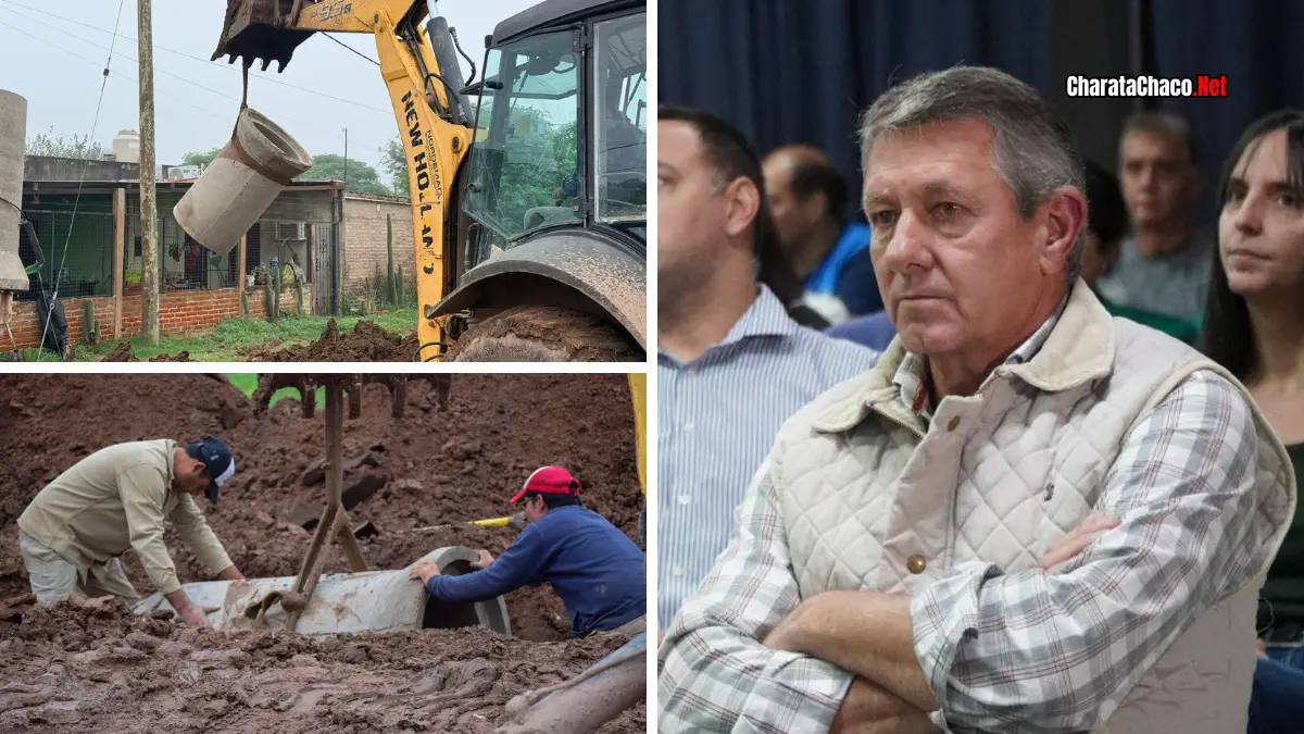 Obras municipales Charata 2026: Rach detalla avances