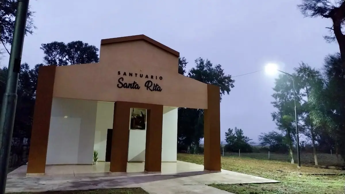 Santa Rita fiesta Charata 2026: misa en Pampa Flores