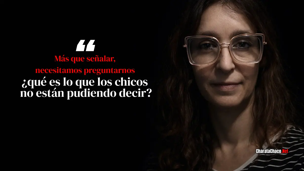 Amenazas en escuelas Chaco: la mirada de una psicopedagoga