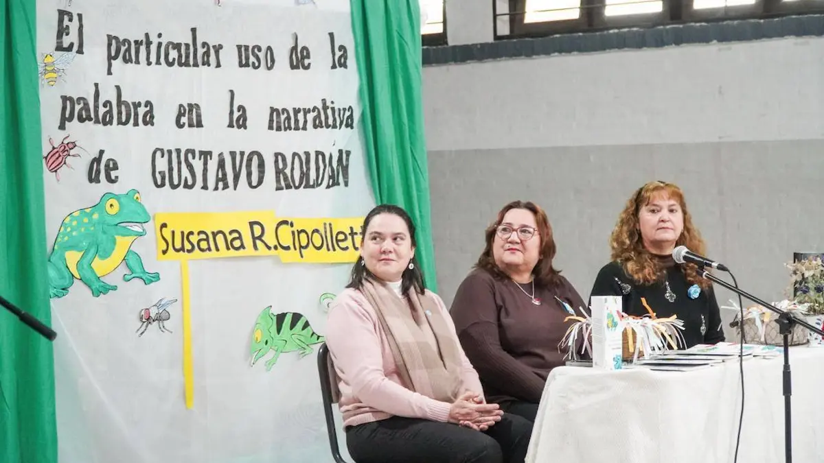 Presentación de libro en Charata: homenaje a Gustavo Roldán