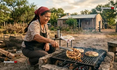 Torta a la parrilla en Charata: sabor y tradición del norte