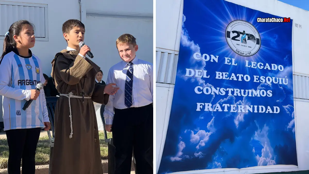 UEP N°57 de Charata celebró el bicentenario de Esquiú