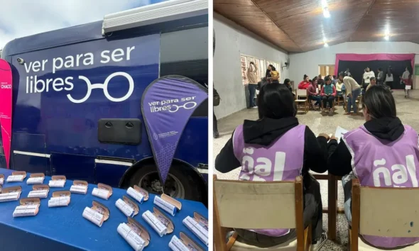 Ver para Ser Libres en Charata: anteojos gratis el 8 de mayo