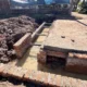 Alcantarillas y desagües en Charata: obras en Alem y Castex