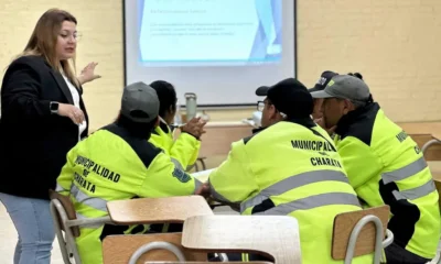 Capacitación en seguridad vial Charata: tránsito y Faltas