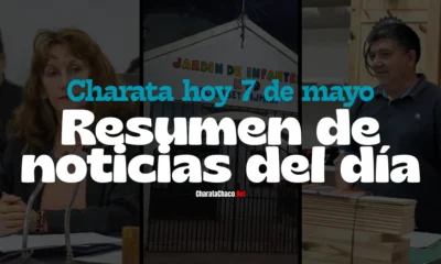 Charata hoy 7/5: talleres, alerta y protección animal