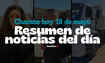 Charata hoy: martes 19 de mayo de 2026