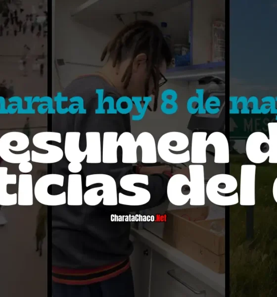 Charata hoy viernes 8 de mayo: resumen del día
