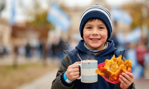 25 de mayo en Charata: acto, locro y comidas patrias