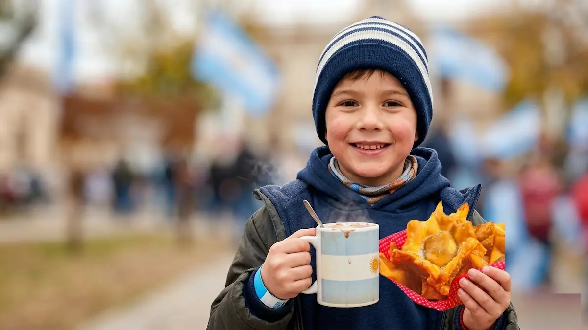 25 de mayo en Charata: acto, locro y comidas patrias