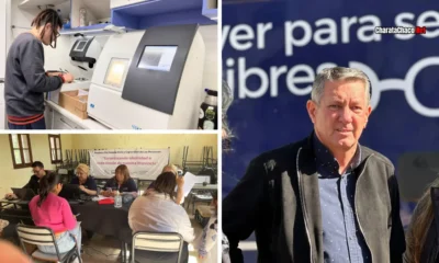 Operativo oftalmológico en Charata: 139 controles y anteojos