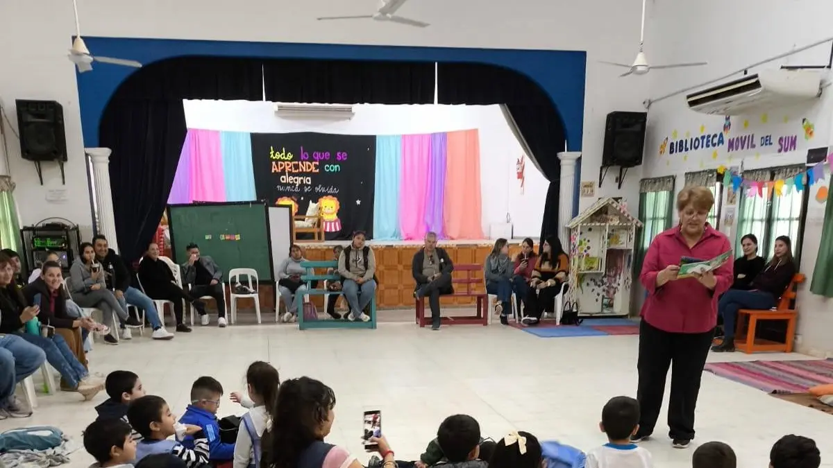 Jardín de Infantes N°39 Charata: jornada de lectura