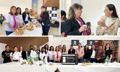 Merienda celíaca en Charata: el Municipio entregó un horno a la agrupación