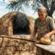 Pan casero en horno de barro: tradición de Charata