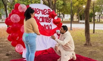 Propuesta de casamiento en Charata: la historia de Romina y Fernando