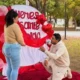 Propuesta de casamiento en Charata: la historia de Romina y Fernando