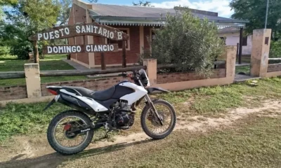 El puesto sanitario de Tres Estacas suma un motovehículo para mejorar la salud rural