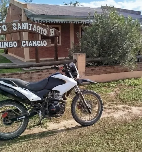 El puesto sanitario de Tres Estacas suma un motovehículo para mejorar la salud rural